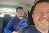 James and Mark - road trip